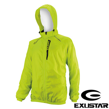 EXUSTAR 自行車反光外套(亮綠)
