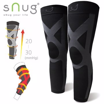 SNUG運動壓縮全腿套-1雙(XL號)