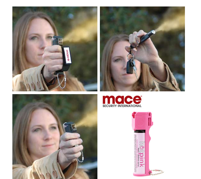 Jual (MACE)US Massey fresh spicy Pink Panther MACE self-defense spray ...