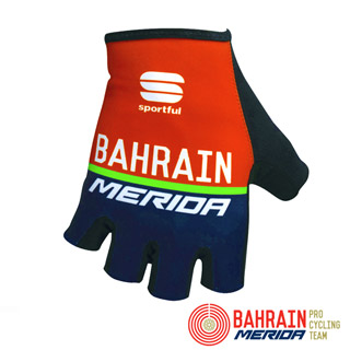 《Bahrain Merida》巴林 美利達 車隊版自行車短指手套