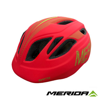 《MERIDA》美利達 兒童安全帽 紅/綠 50-54CM