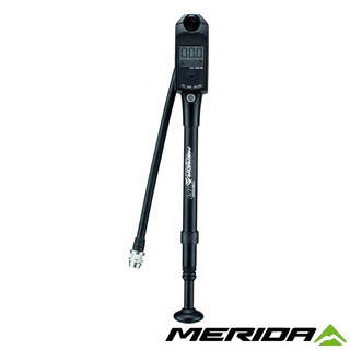 《MERIDA》美利達 避震器專用LCD胎壓計打氣筒 300psi