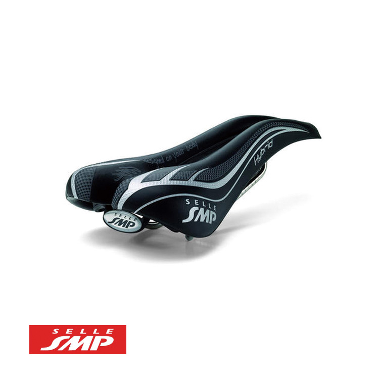 SMP HYBRID自行車座墊 2300 / 黑色 / 300g / 發泡式 / 不銹鋼座弓