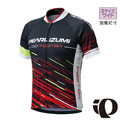 《PEARL iZUMi》B621-B-39 18 設計款男短袖車衣 寬版 黑底紅黃線