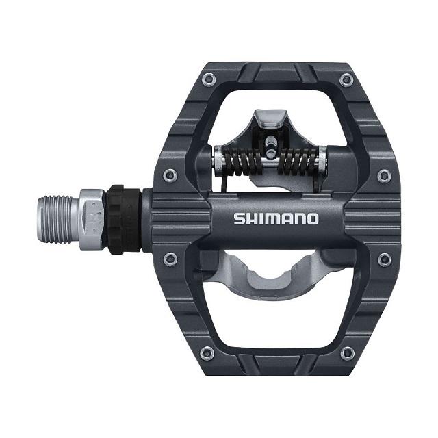 【SHIMANO】PD-EH500 登山車 SPD EXPLORER 踏板▼一側SPD,另一側平坦▼