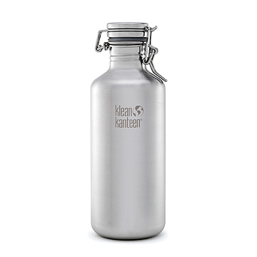 美國Klean Kanteen快扣鋼蓋保冰鋼瓶1900ml-深琥珀
