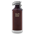 美國Klean Kanteen快扣鋼蓋保冰鋼瓶946ml-深琥珀