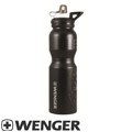 WENGER 瑞士經典品牌-基本型環保水壺(消光黑) 800 ml