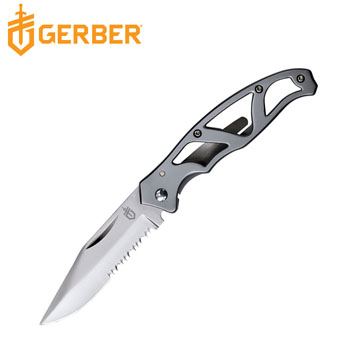 Gerber Paraframe I 鋸齒骨架折刀