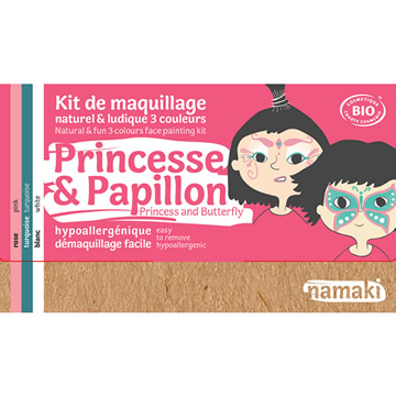 法國namaki-幼童天然彩顏嘉年華(公主與蝴蝶-3色組)