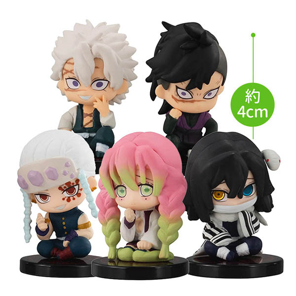 【BANDAI】 轉蛋 扭蛋 鬼滅之刃 坐姿隊 第三彈 一組全五種