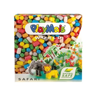 德國 Playmais 玩玉米創意黏土主題禮盒-非洲草原
