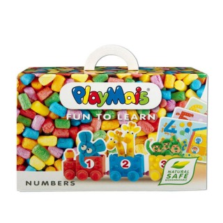 德國 Playmais 玩玉米創意黏土趣味學習盒-數字