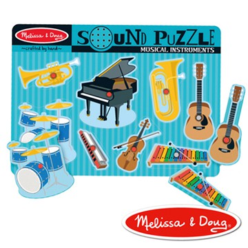 美國瑪莉莎 Melissa & Doug 聲音拼圖 - 樂器
