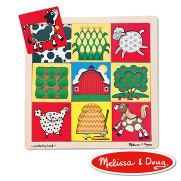 美國瑪莉莎 Melissa & Doug 透視拼圖 - 農場世界