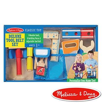 【美國瑪莉莎 Melissa & Doug】角色扮演 - 豪華木製工具腰帶組