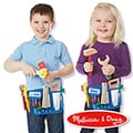 【美國瑪莉莎 Melissa & Doug】角色扮演 - 豪華木製工具腰帶組