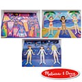 【美國瑪莉莎 Melissa & Doug】 貼紙簿 - 可重複貼 - 3D 時尚穿搭