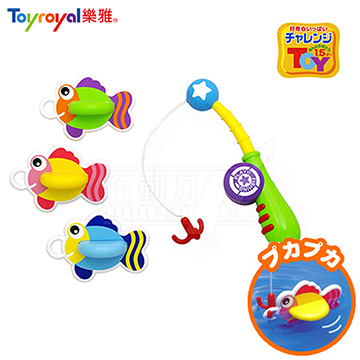 日本《樂雅 Toyroyal》洗澡玩具【釣釣樂】