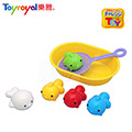 日本《樂雅 Toyroyal》洗澡玩具【撈魚組】