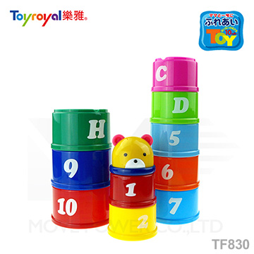 日本《樂雅 Toyroyal》小熊積木