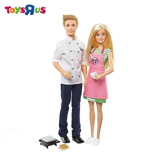 玩具反斗城 Barbie 芭比與肯尼廚師