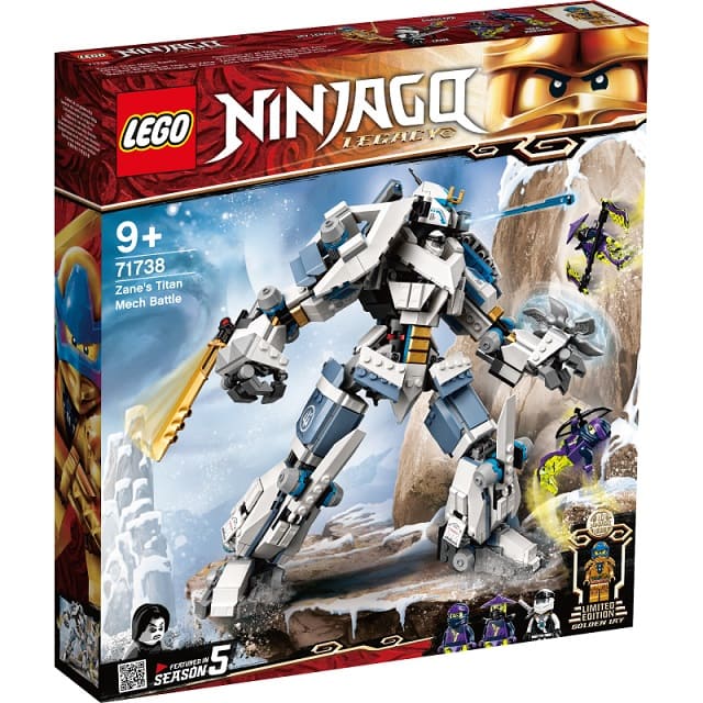 玩具反斗城 LEGO樂高 71738 冰忍的鈦機械人之戰