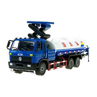 【kdw凯迪威】1:50 洒水车(蓝色)高仿真精装合金模型(授权)(625042)