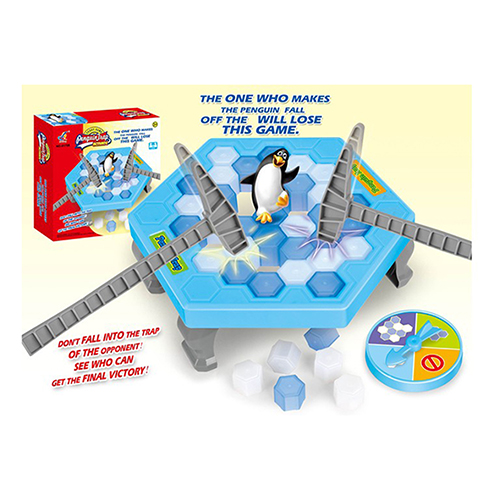 Jual (17mall)Penguin Ice Breaker Children's Puzzle Board Game-Rescue ...