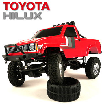 【THUNDER TIGER雷虎】TOYOTA HILUX 海力士 1/12 攀岩車 紅 6603-F131-A1