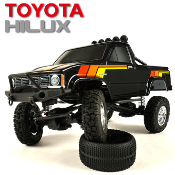 【THUNDER TIGER雷虎】TOYOTA HILUX 海力士 1/12 攀岩車 黑 6603-F133-A1