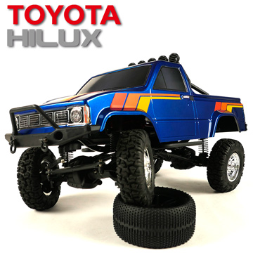 【THUNDER TIGER雷虎】TOYOTA HILUX 海力士 1/12 攀岩車 藍 6603-F132-A1