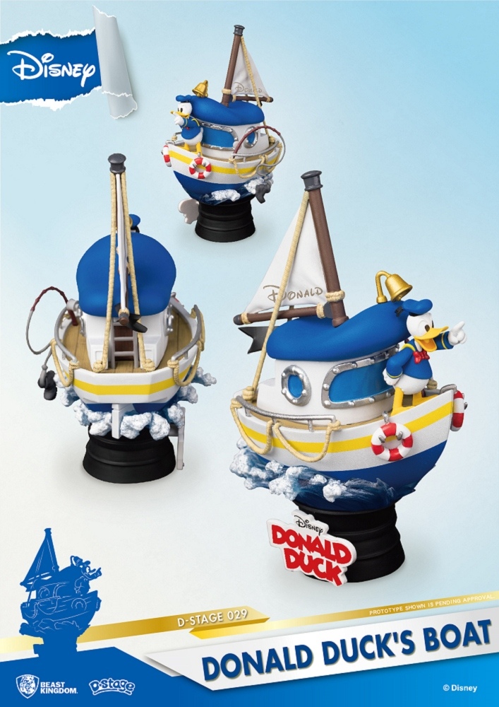 Jual (beast kingdom)DreamSelection029Donald Duck Houseboat di Seller