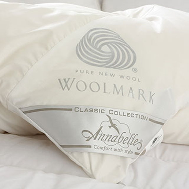 Annabelle-100%澳洲國際羊毛局認證羊毛被-2.4kg