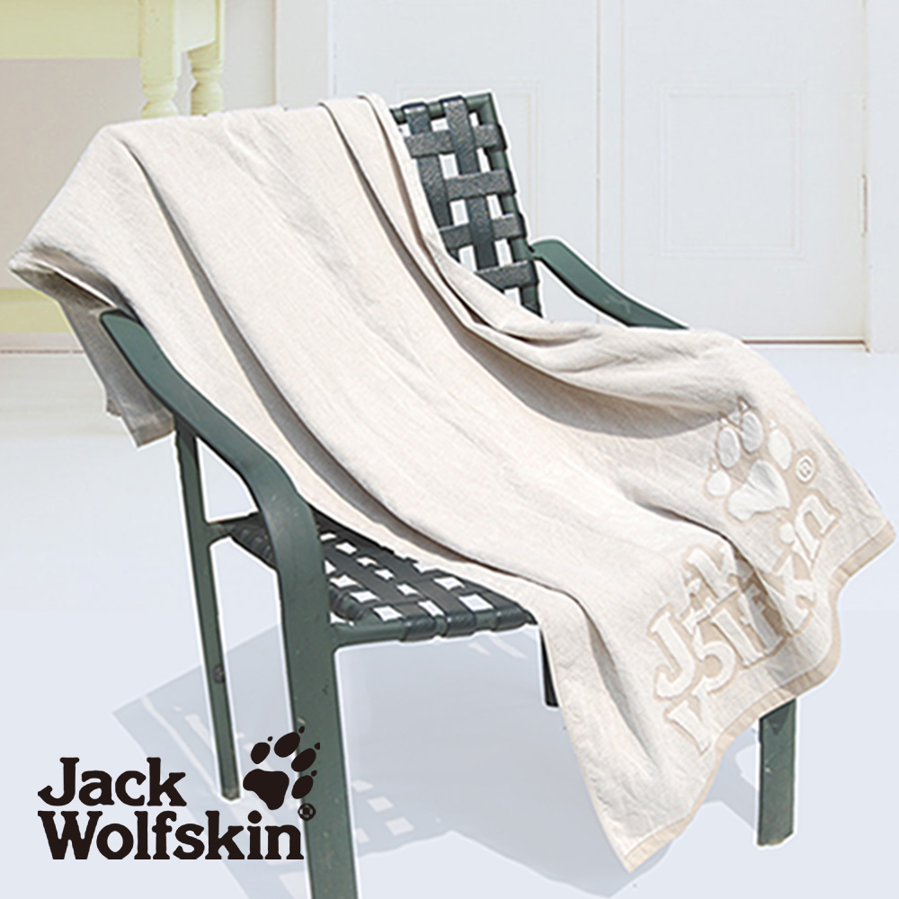 【采棉居寢飾文化館】Jack Wolfskin抗菌剪絨浴巾