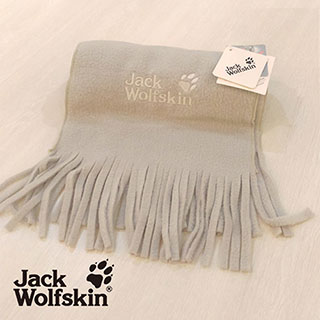【采棉居寢飾文化館】Jack Wolfskin飛狼抗菌圍巾