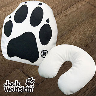 【采棉居寢飾文化館】Jack Wolfskin造型顆粒護頸枕