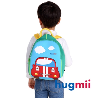【hugmii】童趣造型雙肩後背包_賽車