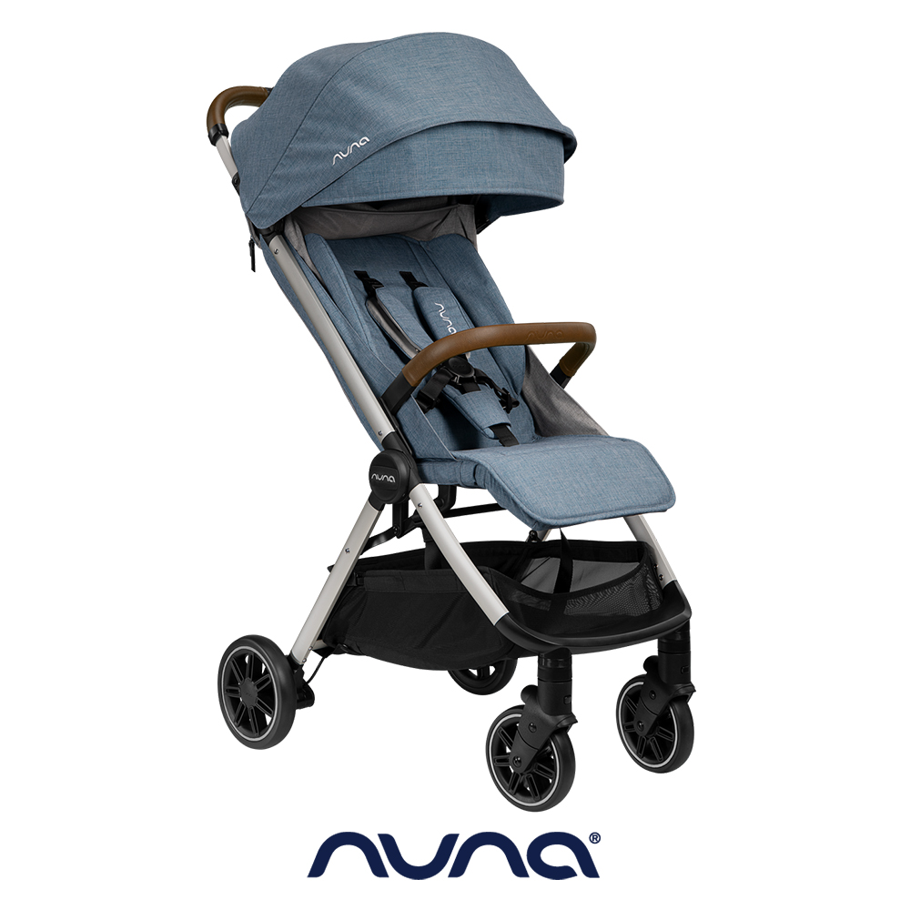 荷蘭NUNA-TRVL手推車-灰寶藍