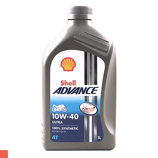 SHELL ADVANCE ULTRA 4T 10W40 全合成 機油殼牌1L
