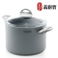 義廚寶 白金系列-雙耳湯鍋22cm