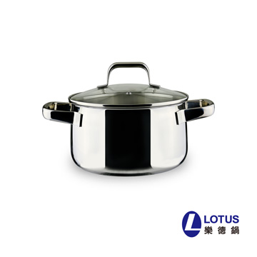 【LOTUS】倍麗鮮味雙耳湯鍋20cm