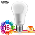 【太星電工】LED燈泡 E27/16W/暖白光A616L 6入