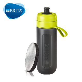 德國BRITA Fill&Go Active 運動濾水瓶_綠色【內含濾片*1】