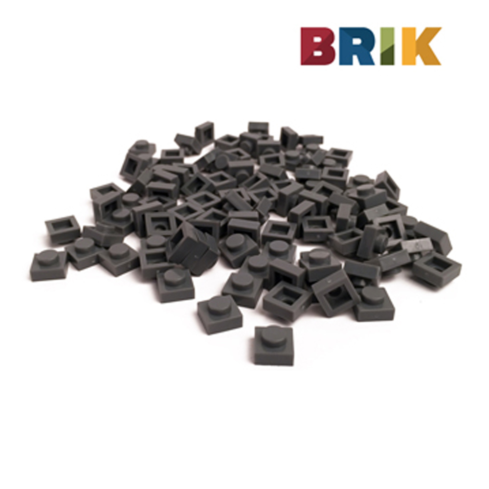 美國Brik 積木組- 深灰色