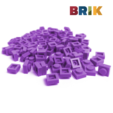美國Brik 積木組- 紫色