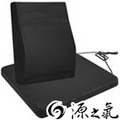 【源之氣】竹炭記憶透氣護腰+坐墊組合(黑)