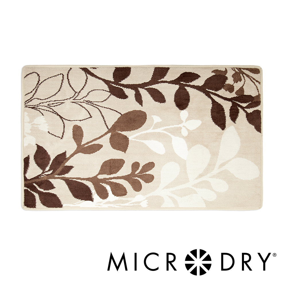Microdry經典記憶綿居家地墊【春天棕】S