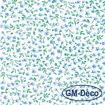 GM-DECO優質壁貼-藍花飛舞