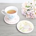 【米朵】陶瓷吸水杯墊-花園廳